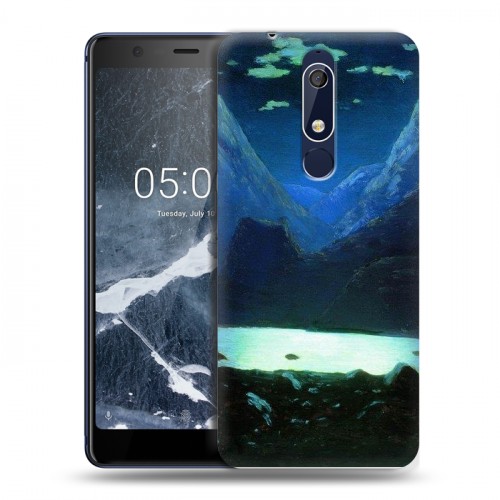 Дизайнерский пластиковый чехол для Nokia 5.1