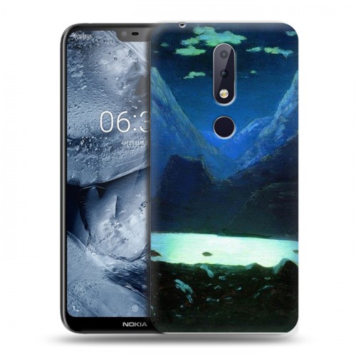 Дизайнерский пластиковый чехол для Nokia 6.1 Plus