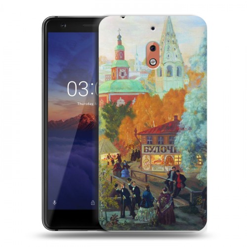 Дизайнерский силиконовый чехол для Nokia 2.1