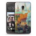 Дизайнерский пластиковый чехол для HTC Desire 700