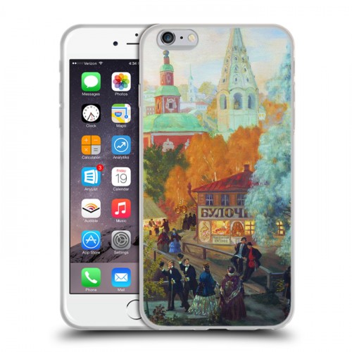 Дизайнерский силиконовый чехол для Iphone 6 Plus/6s Plus