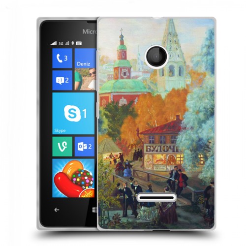 Дизайнерский пластиковый чехол для Microsoft Lumia 435