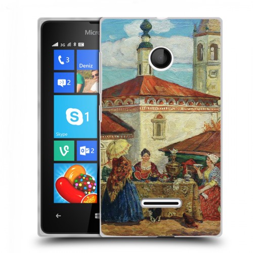 Дизайнерский пластиковый чехол для Microsoft Lumia 435