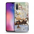 Дизайнерский силиконовый с усиленными углами чехол для Xiaomi Mi9