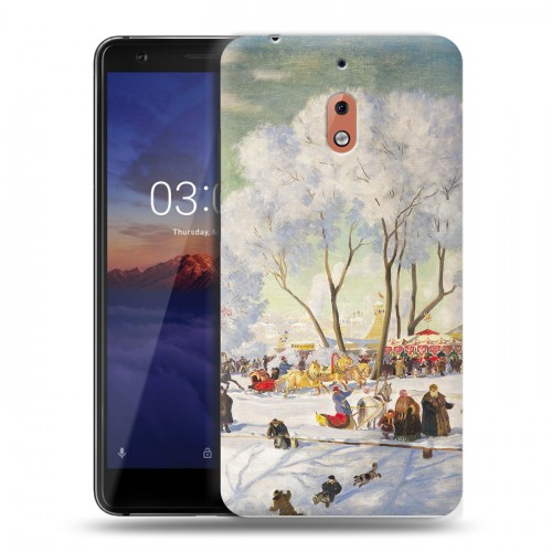 Дизайнерский силиконовый чехол для Nokia 2.1