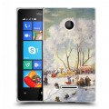 Дизайнерский пластиковый чехол для Microsoft Lumia 435