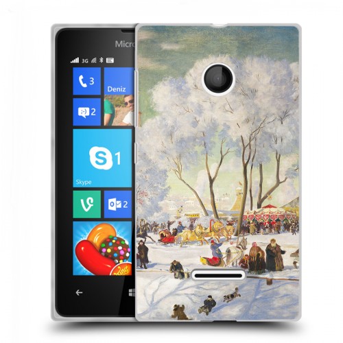 Дизайнерский пластиковый чехол для Microsoft Lumia 435