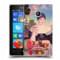 Дизайнерский пластиковый чехол для Microsoft Lumia 435