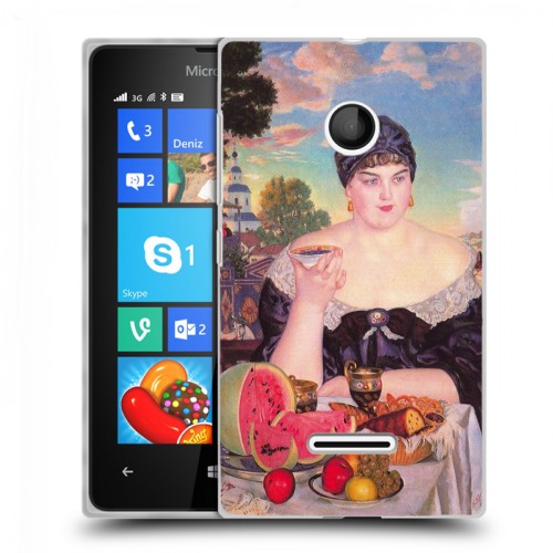 Дизайнерский пластиковый чехол для Microsoft Lumia 435