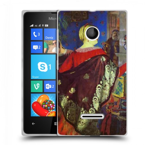 Дизайнерский пластиковый чехол для Microsoft Lumia 435