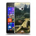 Дизайнерский пластиковый чехол для Microsoft Lumia 540