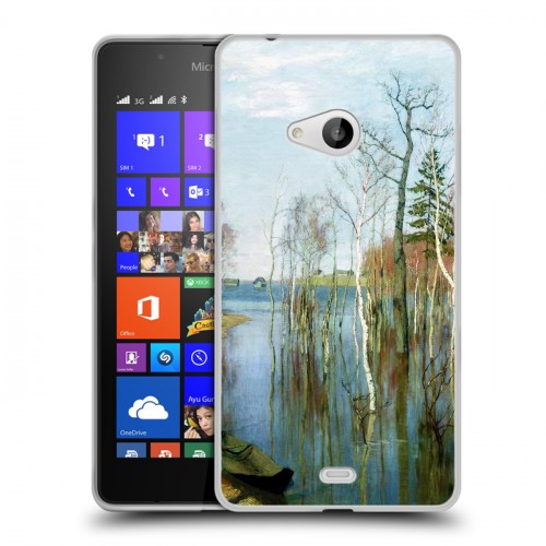 Дизайнерский пластиковый чехол для Microsoft Lumia 540