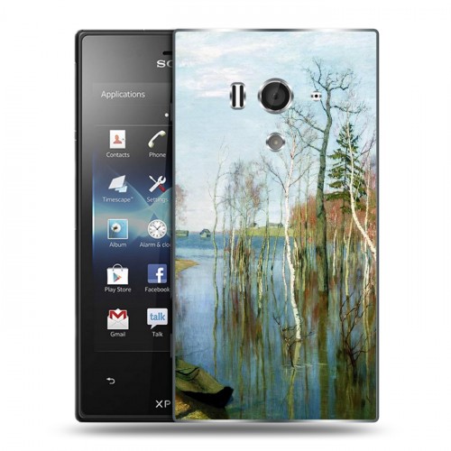 Дизайнерский пластиковый чехол для Sony Xperia acro S