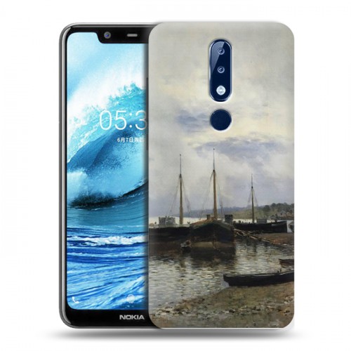 Дизайнерский силиконовый чехол для Nokia 5.1 Plus