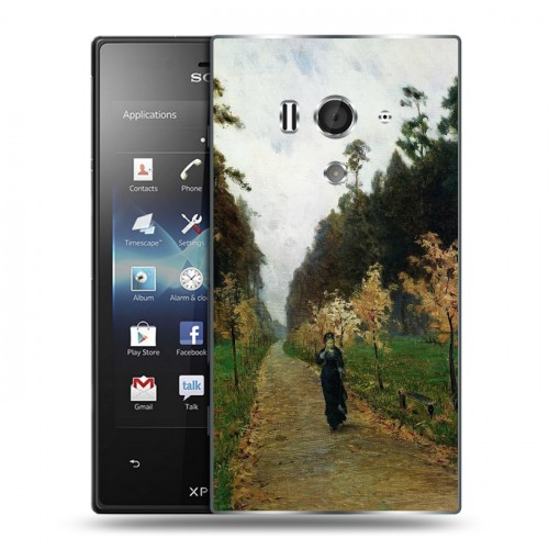 Дизайнерский пластиковый чехол для Sony Xperia acro S