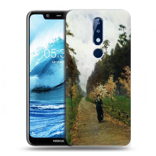 Дизайнерский силиконовый чехол для Nokia 5.1 Plus