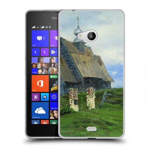 Дизайнерский пластиковый чехол для Microsoft Lumia 540