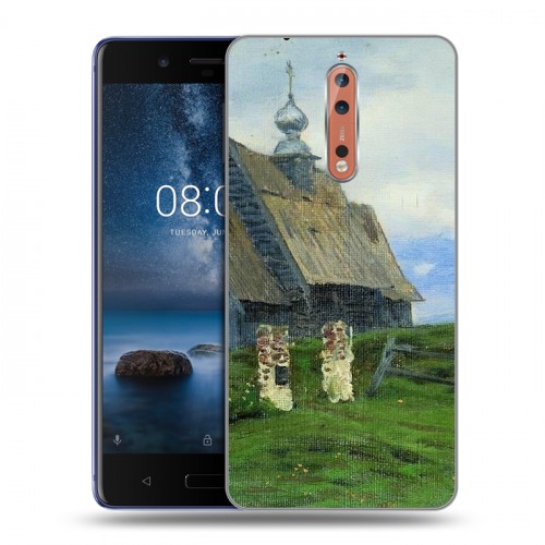 Дизайнерский пластиковый чехол для Nokia 8