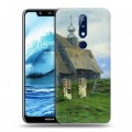 Дизайнерский силиконовый чехол для Nokia 5.1 Plus