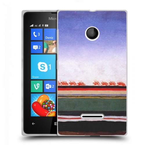 Дизайнерский пластиковый чехол для Microsoft Lumia 435