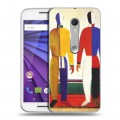 Дизайнерский пластиковый чехол для Lenovo Moto G