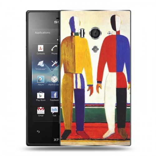 Дизайнерский пластиковый чехол для Sony Xperia acro S