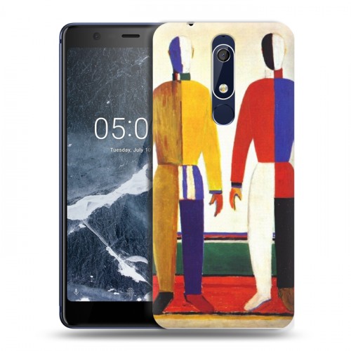 Дизайнерский пластиковый чехол для Nokia 5.1