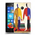 Дизайнерский пластиковый чехол для Microsoft Lumia 435