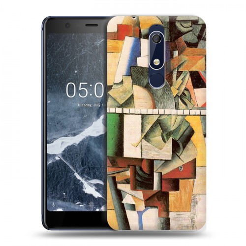 Дизайнерский пластиковый чехол для Nokia 5.1