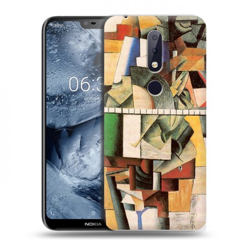 Дизайнерский силиконовый чехол для Nokia 6.1 Plus