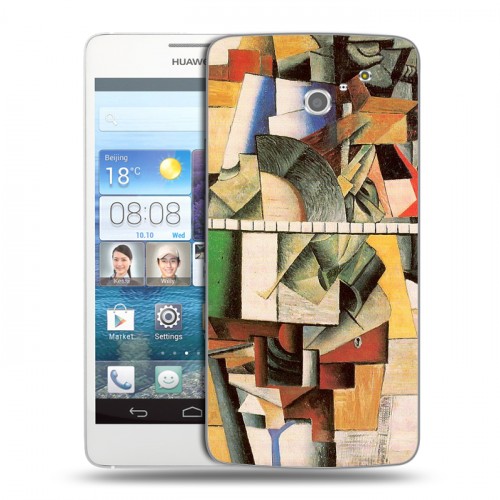 Дизайнерский пластиковый чехол для Huawei Ascend D2