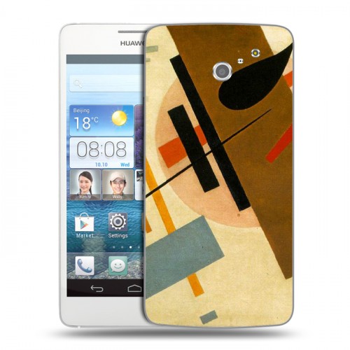 Дизайнерский пластиковый чехол для Huawei Ascend D2