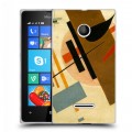 Дизайнерский пластиковый чехол для Microsoft Lumia 435