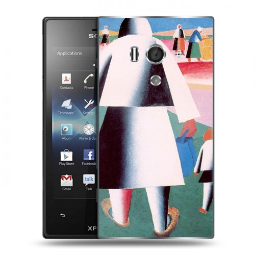 Дизайнерский пластиковый чехол для Sony Xperia acro S