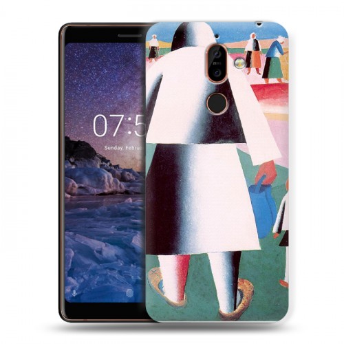 Дизайнерский пластиковый чехол для Nokia 7 Plus