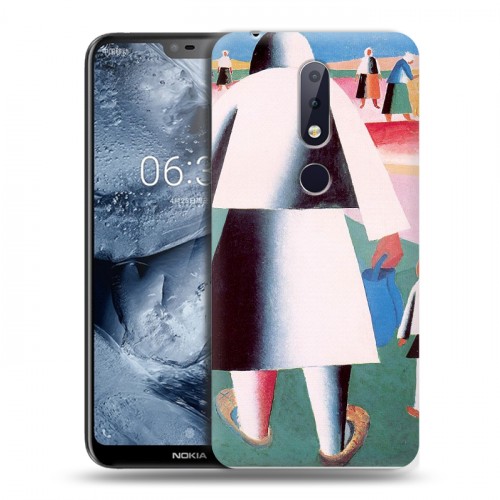 Дизайнерский пластиковый чехол для Nokia 6.1 Plus