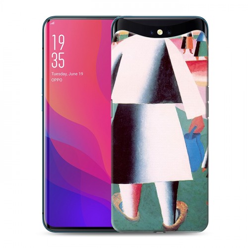 Дизайнерский силиконовый чехол для OPPO Find X