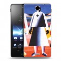 Дизайнерский пластиковый чехол для Sony Xperia TX