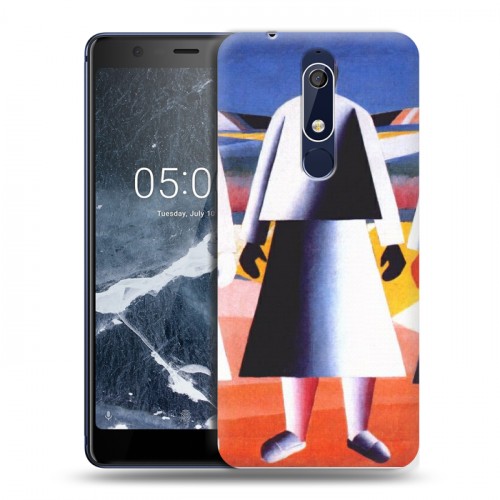 Дизайнерский пластиковый чехол для Nokia 5.1