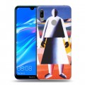 Дизайнерский пластиковый чехол для Huawei Y6 (2019)