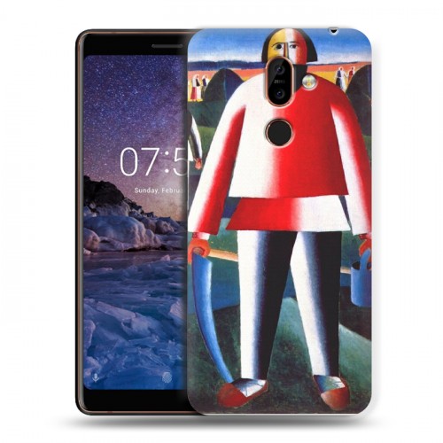 Дизайнерский пластиковый чехол для Nokia 7 Plus