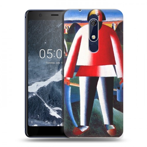 Дизайнерский пластиковый чехол для Nokia 5.1