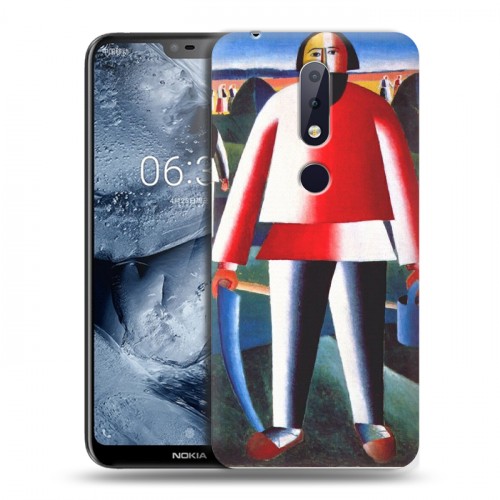 Дизайнерский силиконовый чехол для Nokia 6.1 Plus