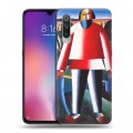 Дизайнерский силиконовый с усиленными углами чехол для Xiaomi Mi9