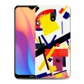 Дизайнерский силиконовый с усиленными углами чехол для Xiaomi RedMi 8A