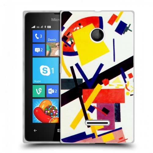 Дизайнерский пластиковый чехол для Microsoft Lumia 435