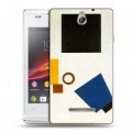 Дизайнерский пластиковый чехол для Sony Xperia E