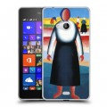 Дизайнерский пластиковый чехол для Microsoft Lumia 540