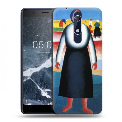 Дизайнерский пластиковый чехол для Nokia 5.1