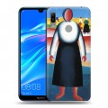 Дизайнерский пластиковый чехол для Huawei Y6 (2019)